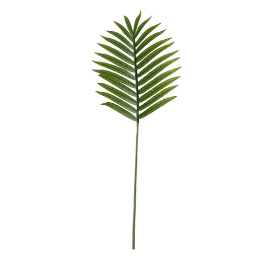 33" Green Palm Frond Stems, 3ct.